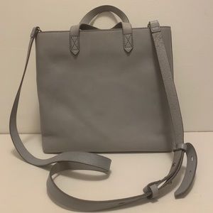 Madewell Zip-Top Transport Crossbody - Craft Blue